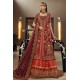 Chocolate Cosmos Amaryllis Gown