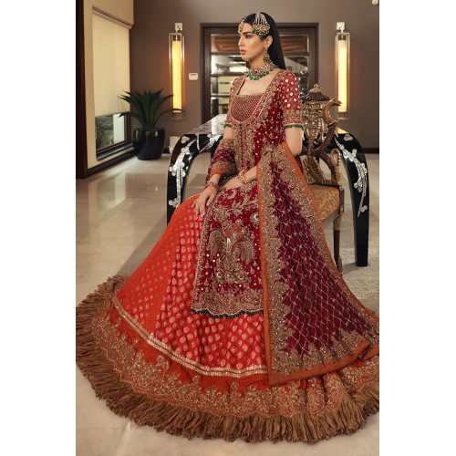 Chocolate Cosmos Amaryllis Gown