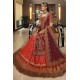 Chocolate Cosmos Amaryllis Gown