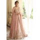 Coral Amaryllis Gown and Lehenga Coral Amaryllis Gown and Lehenga