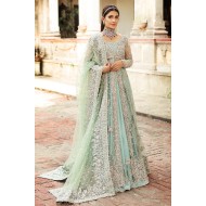 Pale Robin Egg Blue Amaryllis Gown and Lehenga