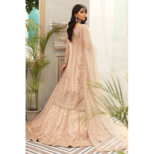 Peach Amaryllis Shirt and Lehenga Peach Amaryllis Shirt and Lehenga