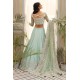 Sherbet Blue Amaryllis Lehenga Choli Sherbet Blue Amaryllis Lehenga Choli