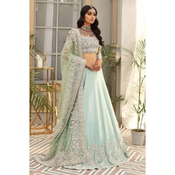 Sherbet Blue Amaryllis Lehenga Choli Sherbet Blue Amaryllis Lehenga Choli