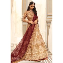 Antique Gold Amaryllis Gown