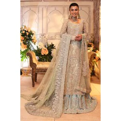 Sand Amaryllis Gown and Lehenga