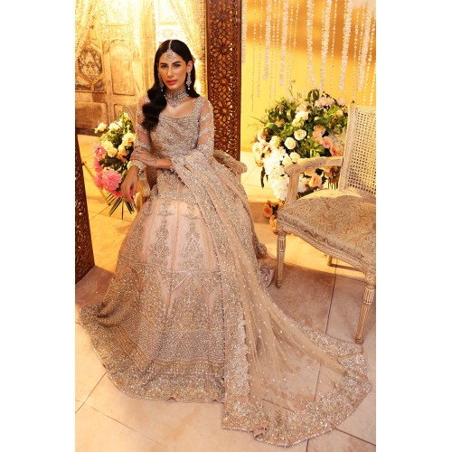 Peach Amaryllis Gown