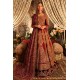 Auburn Amaryllis Pishwas and Lehenga