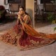 Vermillion Amaryllis Farshi Lehenga