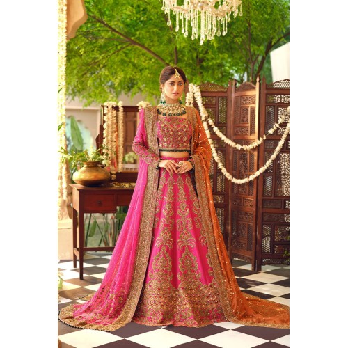 Barbie Pink Amaryllis Lehenga Choli Barbie Pink Amaryllis Lehenga Choli