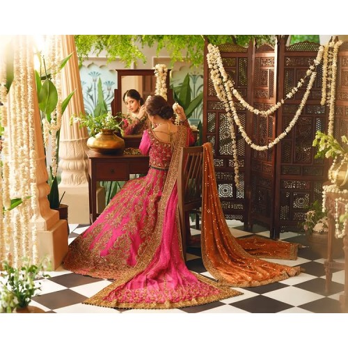 Barbie Pink Amaryllis Lehenga Choli Barbie Pink Amaryllis Lehenga Choli