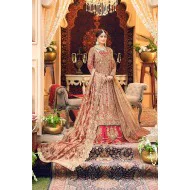 Crimson Glory Amaryllis Long Shirt and Lehenga