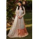 Champagne Amaryllis Shirt with Coral Sharara Champagne Amaryllis Shirt with Coral Sharara