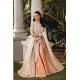Champagne Amaryllis Shirt with Coral Sharara Champagne Amaryllis Shirt with Coral Sharara