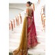 Orange Amaryllis Choli with Rose Lehenga Orange Amaryllis Choli with Rose Lehenga
