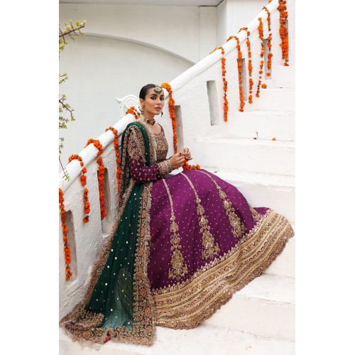 Byzantium Amaryllis Choli Lehenga