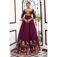 Purple Amaryllis Choli Lehenga