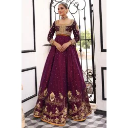 Purple Amaryllis Choli Lehenga