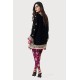 Black Amaryllis Velvet Shirt with Tulip Shalwar