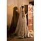 Vista White Peony Long Shirt and Lehenga