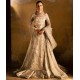 Vista White Peony Long Shirt and Lehenga