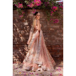 Base Flesh Peony Lehenga Choli