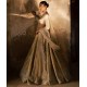 Yellow Bouquet Peony Lehenga with Acadia White Choli