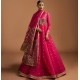 Dogwood Rose Peony Pishwas and Lehenga