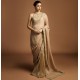 Warm Neutral Peony Maisuri Saree