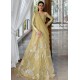 Pale Yellow Peony Lehenga Choli Pale Yellow Peony Lehenga Choli