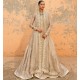 Sesame Peony Long Shirt with Gharara