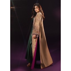 Buff Zenobia Jacket and Brunswick Green Skirt