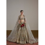 Queen Anne Lace Marsh Lehenga Choli Queen Anne Lace Marsh Lehenga Choli