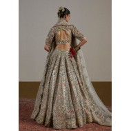 Queen Anne Lace Marsh Lehenga Choli Queen Anne Lace Marsh Lehenga Choli