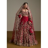 Cherry Marsh Pishwas and Lehenga Cherry Marsh Pishwas and Lehenga