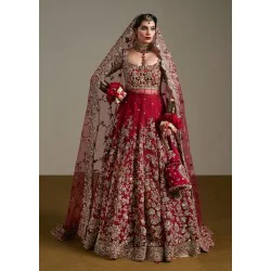 Cherry Marsh Pishwas and Lehenga