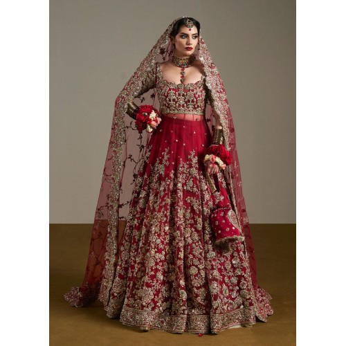 Cherry Marsh Pishwas and Lehenga