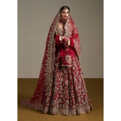 Cherry Marsh Pishwas and Lehenga