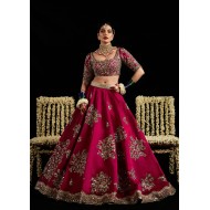 Burgundy Gold Marsh Lehenga Choli Burgundy Gold Marsh Lehenga Choli