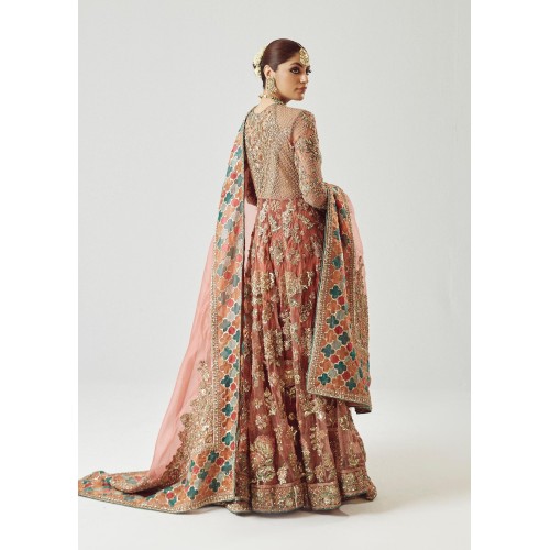 Quince Blossom Marsh Pishwas with Chattapatti Sharara