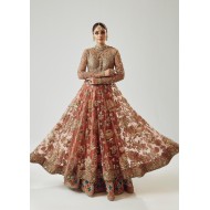 Quince Blossom Marsh Pishwas with Chattapatti Sharara Quince Blossom Marsh Pishwas with Chattapatti Sharara