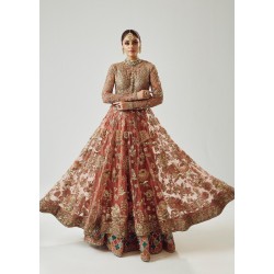 Quince Blossom Marsh Pishwas with Chattapatti Sharara