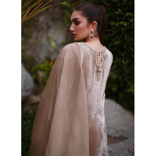 Your Sanctuary Flora Velvet Long Kameez Shalwar