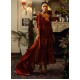 Tabasco Flora Velvet Long Shirt and Pants