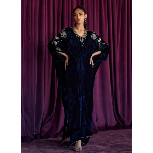 Deep Cove Flora Velvet Kaftan