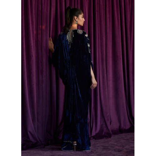 Deep Cove Flora Velvet Kaftan
