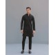ZGMK1196 Black Lawn Kurta