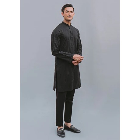ZGMK1205 Black Lawn Kurta ZGMK1205 Black Lawn Kurta