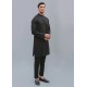 ZGMK1205 Black Lawn Kurta
