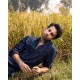 ZGMK1492 Delft Blue Raw Silk Kurta